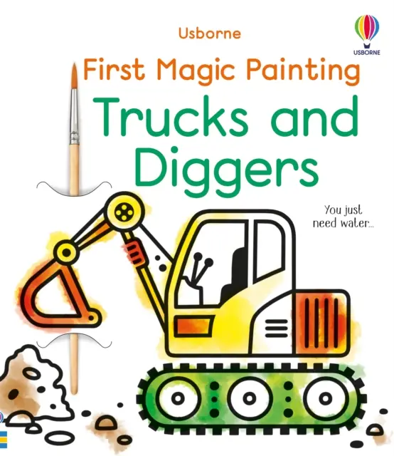 Első varázslatos festés Teherautók és ásók - First Magic Painting Trucks and Diggers