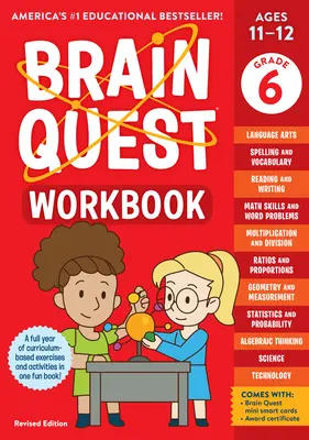 Brain Quest munkafüzet: 6. osztályos átdolgozott kiadás - Brain Quest Workbook: 6th Grade Revised Edition