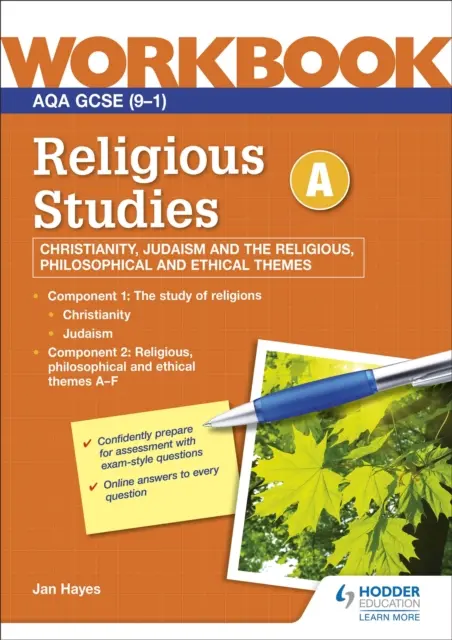 AQA GCSE Religious Studies Specification A Christianity, Judaism and the Religious, Philosophical and Ethical Themes Workbook (A kereszténység, a judaizmus és a vallási, filozófiai és etikai témák munkafüzet) - AQA GCSE Religious Studies Specification A Christianity, Judaism and the Religious, Philosophical and Ethical Themes Workbook