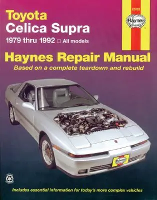 Toyota Celica Supra 1979-1992) Haynes Javítási kézikönyv (USA) - Toyota Celica Supra 1979-1992) Haynes Repair Manual (USA)