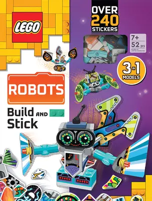 Lego(r) Books: Lego(r) Books. Build and Stick: Robotok - Lego(r) Books. Build and Stick: Robots