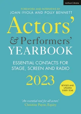 Színészek és előadóművészek évkönyve 2023 - Actors' and Performers' Yearbook 2023