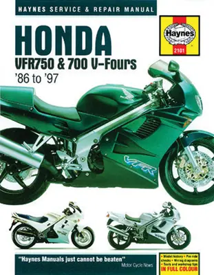 Honda VFR750 és 700 V-négyes (86-97) - 86-97 - Honda VFR750 & 700 V-Fours (86-97) - 86-97