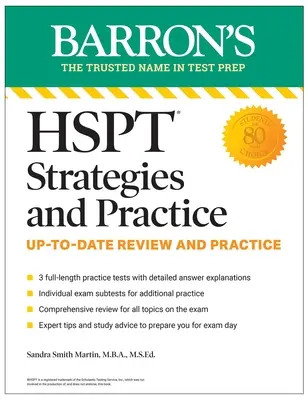 HSPT stratégiák és gyakorlat, második kiadás: 3 gyakorlati teszt + átfogó áttekintés + gyakorlat + stratégiák - HSPT Strategies and Practice, Second Edition: 3 Practice Tests + Comprehensive Review + Practice + Strategies