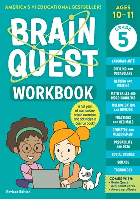 Brain Quest Workbook: Fokozat 5. Felülvizsgált kiadás - Brain Quest Workbook: 5th Grade Revised Edition