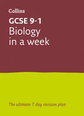 Letts GCSE 9-1 Revision Success - GCSE Biology in a Week (Biológia egy hét alatt) - Letts GCSE 9-1 Revision Success - GCSE Biology in a Week