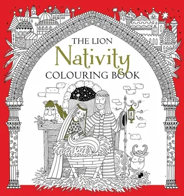 Az oroszlános születés színezőkönyv - The Lion Nativity Colouring Book