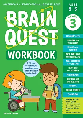 Brain Quest munkafüzet: Fokozat 3. Felülvizsgált kiadás - Brain Quest Workbook: 3rd Grade Revised Edition