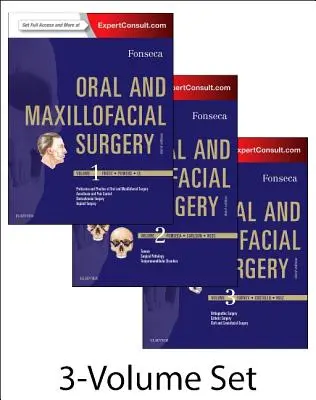 Száj- és állkapocssebészet: 3 kötetes készlet - Oral and Maxillofacial Surgery: 3-Volume Set