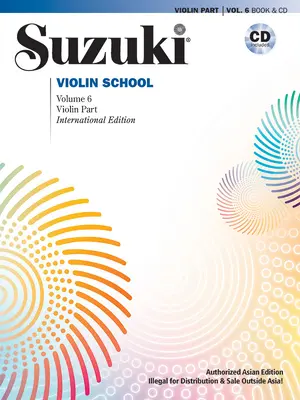 Suzuki Hegedűiskola: Asian Edition, Book & CD - Suzuki Violin School: Asian Edition, Book & CD