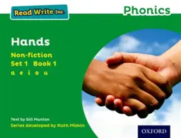 Read Write Inc. Phonics: Zöld készlet 1 Nem-fiction 1 Hands - Read Write Inc. Phonics: Green Set 1 Non-fiction 1 Hands