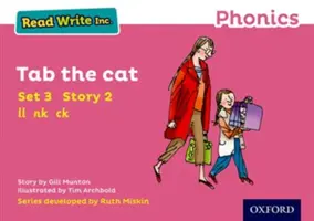 Read Write Inc. Phonics: Mesekönyv 2 Tab, a macska - Read Write Inc. Phonics: Pink Set 3 Storybook 2 Tab the Cat