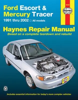 Ford Escort & Mercury Tracer (1991-2002) Haynes Javítási kézikönyv (USA) - Ford Escort & Mercury Tracer (1991-2002) Haynes Repair Manual (USA)