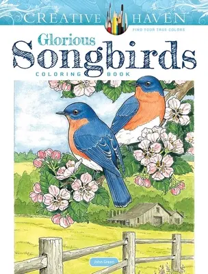 Creative Haven Dicső énekesmadarak színezőkönyv - Creative Haven Glorious Songbirds Coloring Book