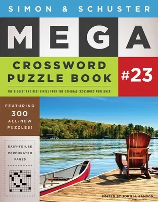 Simon & Schuster Mega Keresztrejtvények Könyv #23 - Simon & Schuster Mega Crossword Puzzle Book #23