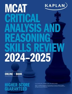 MCAT Critical Analysis and Reasoning Skills Review 2024-2025: Online + könyv - MCAT Critical Analysis and Reasoning Skills Review 2024-2025: Online + Book