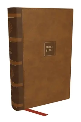 NKJV Compact Paragraph-Style Bible W/ 43,000 Cross References, Brown Leathersoft, Red Letter, Comfort Print: Szent Biblia, New King James Version: Szent - NKJV Compact Paragraph-Style Bible W/ 43,000 Cross References, Brown Leathersoft, Red Letter, Comfort Print: Holy Bible, New King James Version: Holy