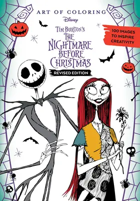 A színezés művészete: Disney Tim Burton: Rémálom karácsony előtt című filmje - Art of Coloring: Disney Tim Burton's the Nightmare Before Christmas