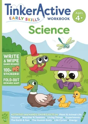 Tinkeractive Early Skills Science Workbook 4+ éves korig - Tinkeractive Early Skills Science Workbook Ages 4+