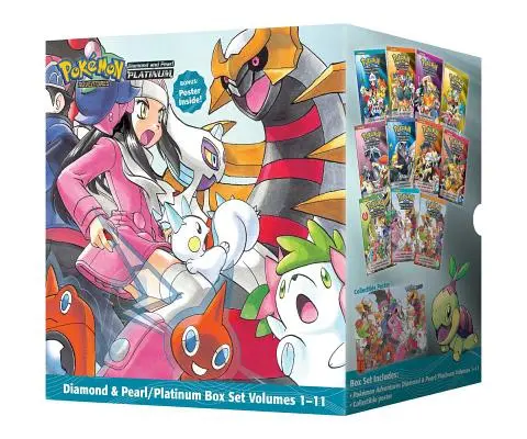 Pokemon Adventures Diamond & Pearl / Platinum Box Set - Tartalmazza az 1-11. köteteket. - Pokemon Adventures Diamond & Pearl / Platinum Box Set - Includes Volumes 1-11