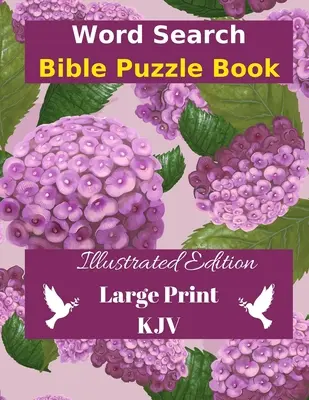 Word Search Bible Puzzle: Illustrated Edition Large Print (Szókereső bibliai rejtvény: illusztrált kiadás, nagyméretű nyomtatás) - Word Search Bible Puzzle: Illustrated Edition Large Print