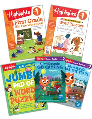 Első osztályos tanulási mókacsomag - First Grade Learning Fun Bundle