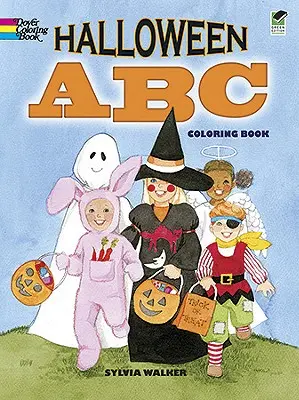 Halloween ABC színező könyv - Halloween ABC Coloring Book