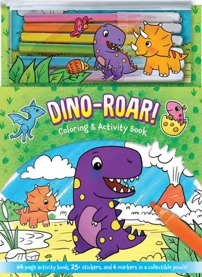 Dino-Roar! Színező & Activity Book - Dino-Roar! Coloring & Activity Book