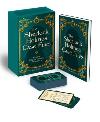 A Sherlock Holmes-ügyek: 50 lapos pakli lebilincselő rejtvényekkel és egy 128 oldalas kísérő könyvvel. - The Sherlock Holmes Case Files: Includes a 50-Card Deck of Absorbing Puzzles and an Accompanying 128-Page Book