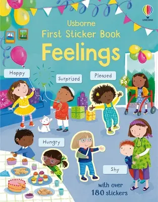 Az első matricás könyv érzések - First Sticker Book Feelings