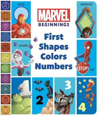 Marvel Beginnings: Első formák, színek, számok - Marvel Beginnings: First Shapes, Colors, Numbers