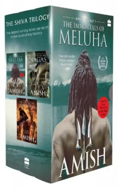 Shiva-triológia - 3 könyvből álló dobozos kiadás (A Meluha halhatatlanjai, A Nagák titka, A Vayuputrák esküje) - Shiva Triology - Boxset of 3 Books (The Immortals of Meluha, The Secret of The Nagas, The Oath of The Vayuputras)