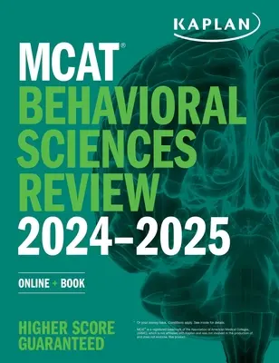MCAT Behavioral Sciences Review 2024-2025: Online + könyv - MCAT Behavioral Sciences Review 2024-2025: Online + Book