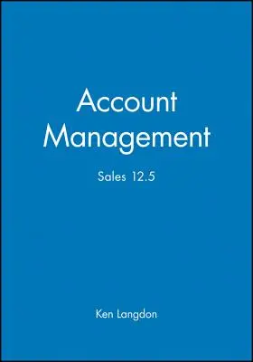 Számlavezetés: Értékesítés 12.5 - Account Management: Sales 12.5