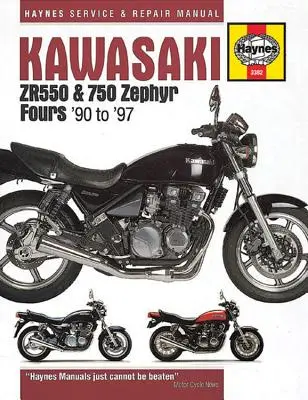 Kawasaki Zr550 és 750 Zephyr Négymotorosok '90-től '97-ig - Kawasaki Zr550 & 750 Zephyr Fours '90 to '97