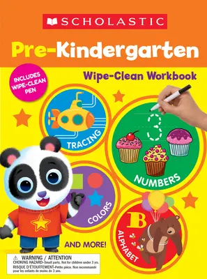 Scholastic Pre-K Wipe-Clean munkafüzet - Scholastic Pre-K Wipe-Clean Workbook