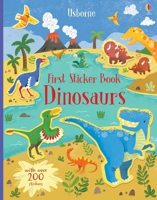 Első matricás könyv Dinoszauruszok - First Sticker Book Dinosaurs