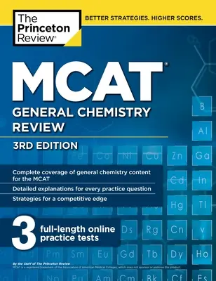 MCAT General Chemistry Review, 3. kiadás - MCAT General Chemistry Review, 3rd Edition