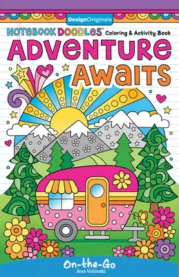 Notebook Doodles Adventure Awaits: Színező és Activity Book - Notebook Doodles Adventure Awaits: Coloring and Activity Book