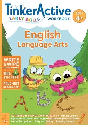 Tinkeractive Early Skills English Language Arts Workbook Ages 4+ Ages 4+ - Tinkeractive Early Skills English Language Arts Workbook Ages 4+