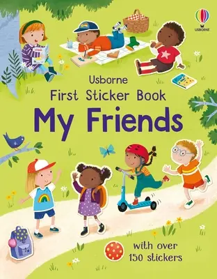 Első matrica könyv Barátaim - First Sticker Book My Friends