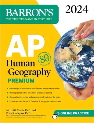 AP Human Geography Premium, 2024: 6 gyakorló teszt + átfogó áttekintés + online gyakorlás - AP Human Geography Premium, 2024: 6 Practice Tests + Comprehensive Review + Online Practice