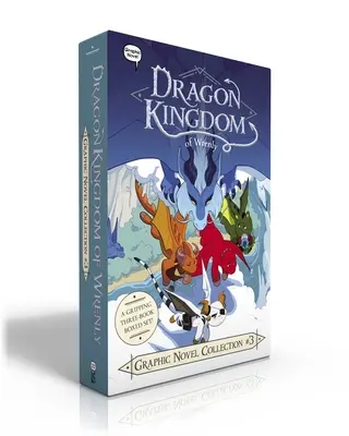 Dragon Kingdom of Wrenly Graphic Novel Collection #3 (Boxed Set): Cinder's Flame; The Shattered Shore; Legion of Lava (A láva légiója). - Dragon Kingdom of Wrenly Graphic Novel Collection #3 (Boxed Set): Cinder's Flame; The Shattered Shore; Legion of Lava