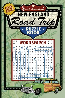 Nagy amerikai New England Road Trip Puzzle Book - Great American New England Road Trip Puzzle Book