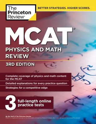 MCAT Physics and Math Review, 3. kiadás - MCAT Physics and Math Review, 3rd Edition