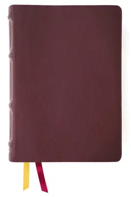 Nkjv, Thompson Chain-Reference Bible, Genuine Leather, Calfskin, Burgundy, Red Letter, Thumb Indexed, Comfort Print, Vörös betűs betűs, Kézzel indexelt, Comfort Print - Nkjv, Thompson Chain-Reference Bible, Genuine Leather, Calfskin, Burgundy, Red Letter, Thumb Indexed, Comfort Print