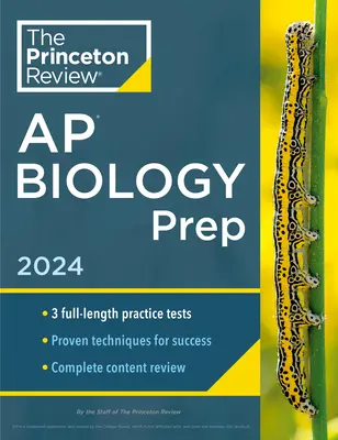 Princeton Review AP Biology Prep, 26. kiadás: 3 gyakorlati teszt + teljes tartalmi áttekintés + stratégiák és technikák - Princeton Review AP Biology Prep, 26th Edition: 3 Practice Tests + Complete Content Review + Strategies & Techniques