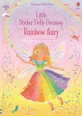 Kis matrica Dolly öltöztető szivárványtündér - Little Sticker Dolly Dressing Rainbow Fairy