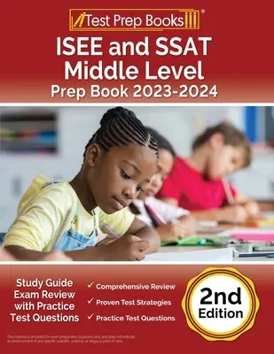 ISEE és SSAT középszintű felkészítő könyv 2023-2024: kiadás] - ISEE and SSAT Middle Level Prep Book 2023-2024: Study Guide Exam Review with Practice Test Questions [2nd Edition]