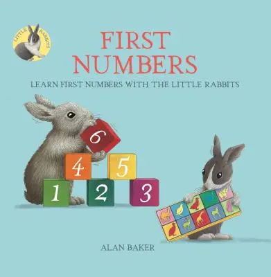 A kis nyulak első számai: Első számok tanulása a kis nyulakkal - Little Rabbits' First Numbers: Learn First Numbers with the Little Rabbits